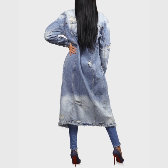 Oversized Jean jacket - Picture 3 of 3